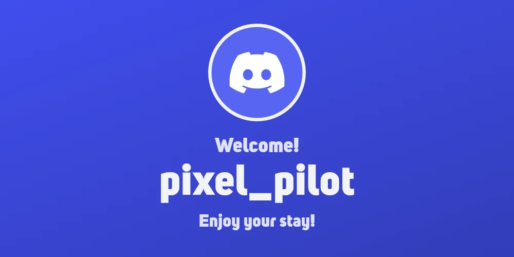 The Centered template: avatar on top, text centered below